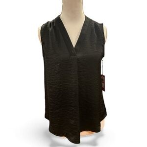 Vince Camuto Black‎ Sleeveless Blouse